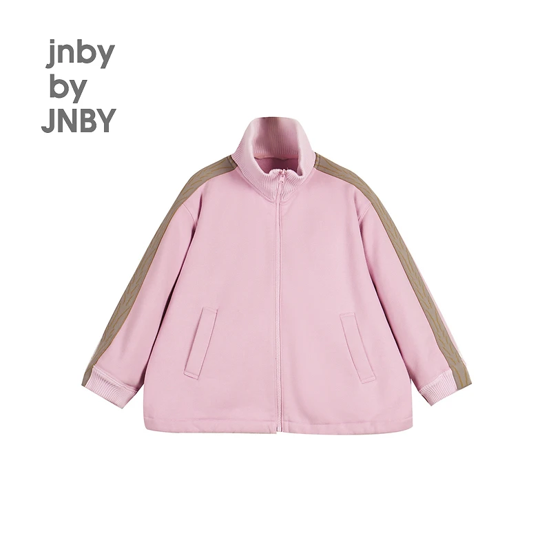 [加绒]新款江南布衣童装H型立领开襟卫衣24冬女童1O0413310