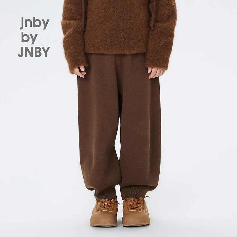 新款jnbybyJNBY江南布衣童装灯笼裤复古长裤24秋男女童1O8E10220