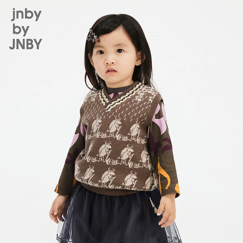 [江南布衣婴童]毛衫背心男女童婴儿新款秋款YN8310070-JM