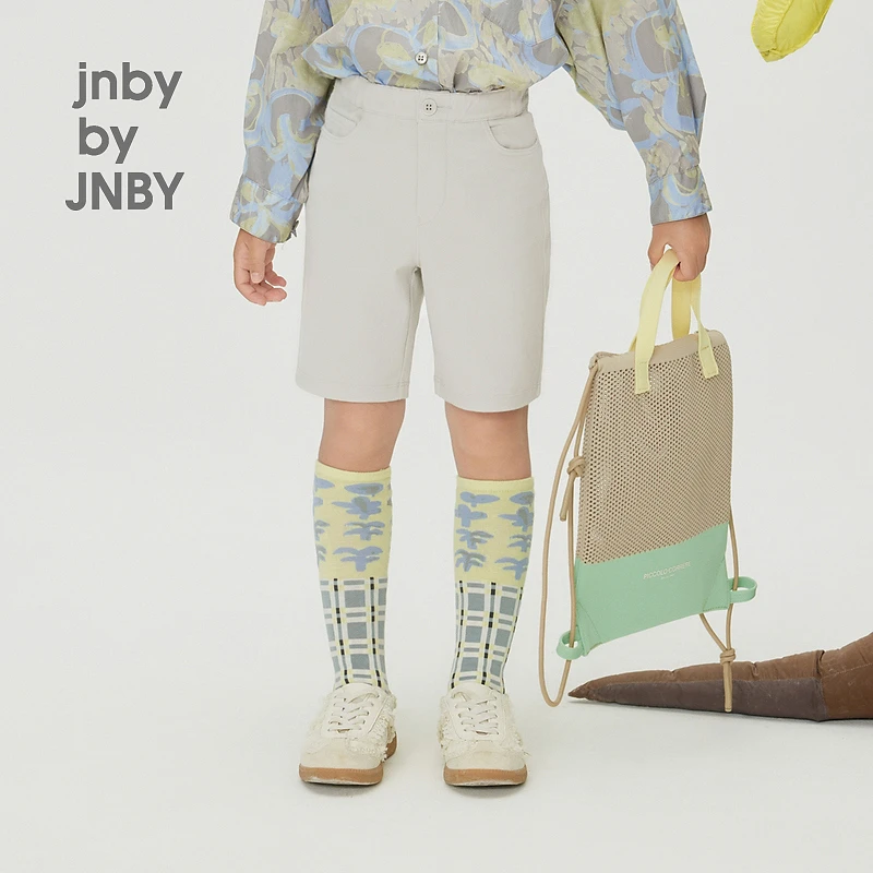 [烟管裤] jnbybyJNBY江南布衣童装紧身裤短裤男女童24夏1O4E11640