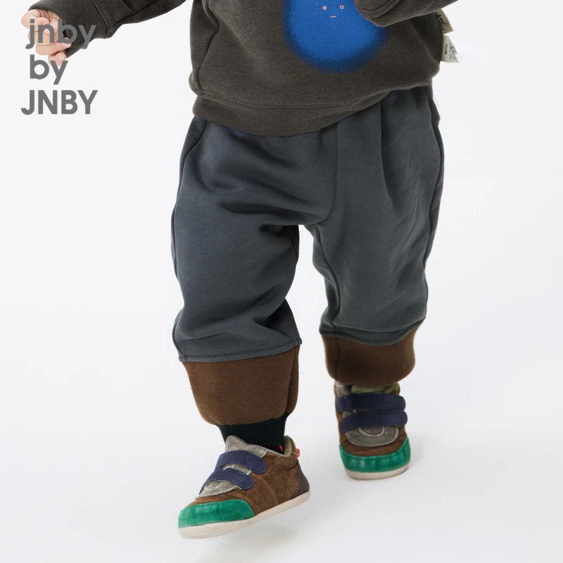 江南布衣婴童裤子束脚裤宽松男童新款22冬YM0E10970