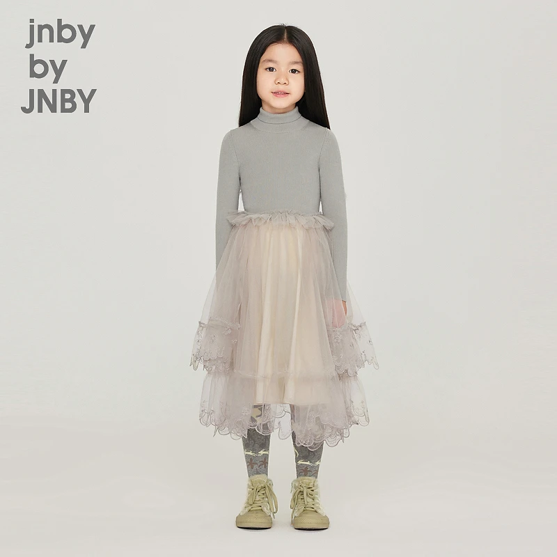 jnbybyJNBY江南布衣童装冬毛衫连衣裙长袖女童1NAG12920