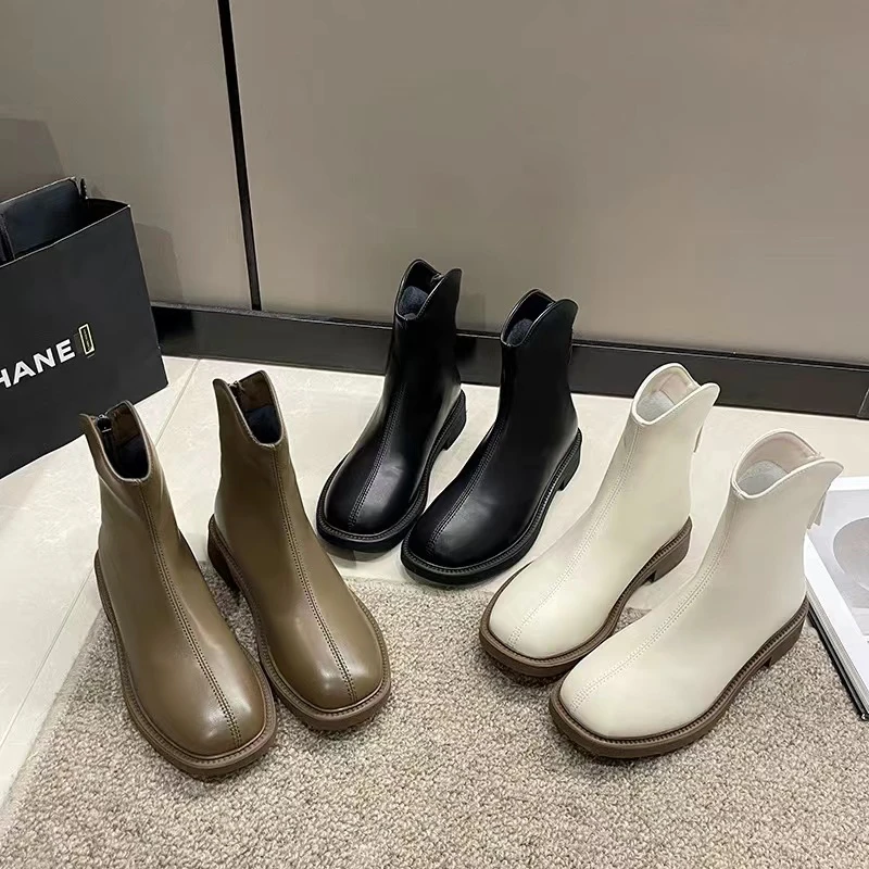 【刘营专属】艾微妮-女士秋季短靴 YGZ-D2321