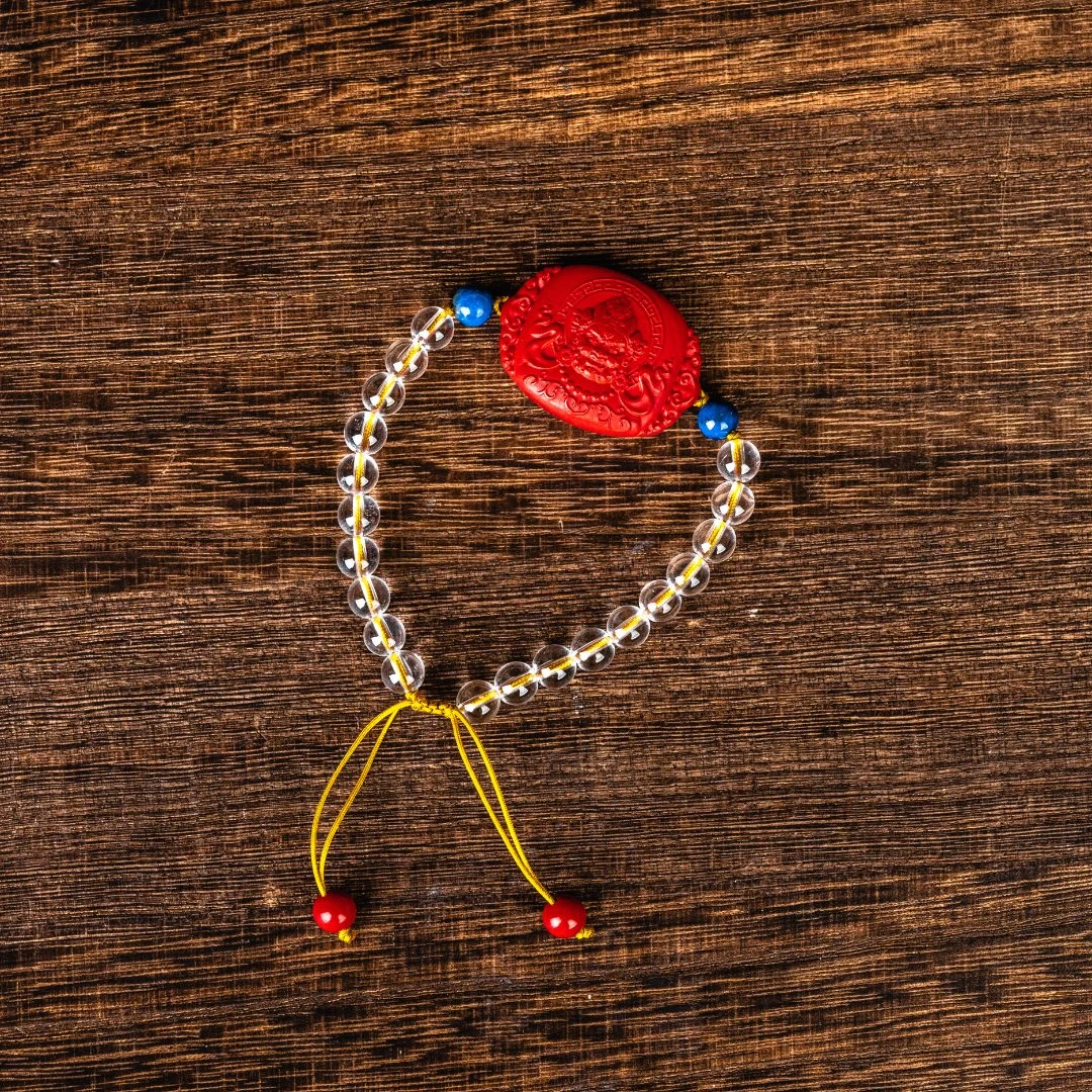 辰砂（处理）【城丽】黑财财手工手串/条