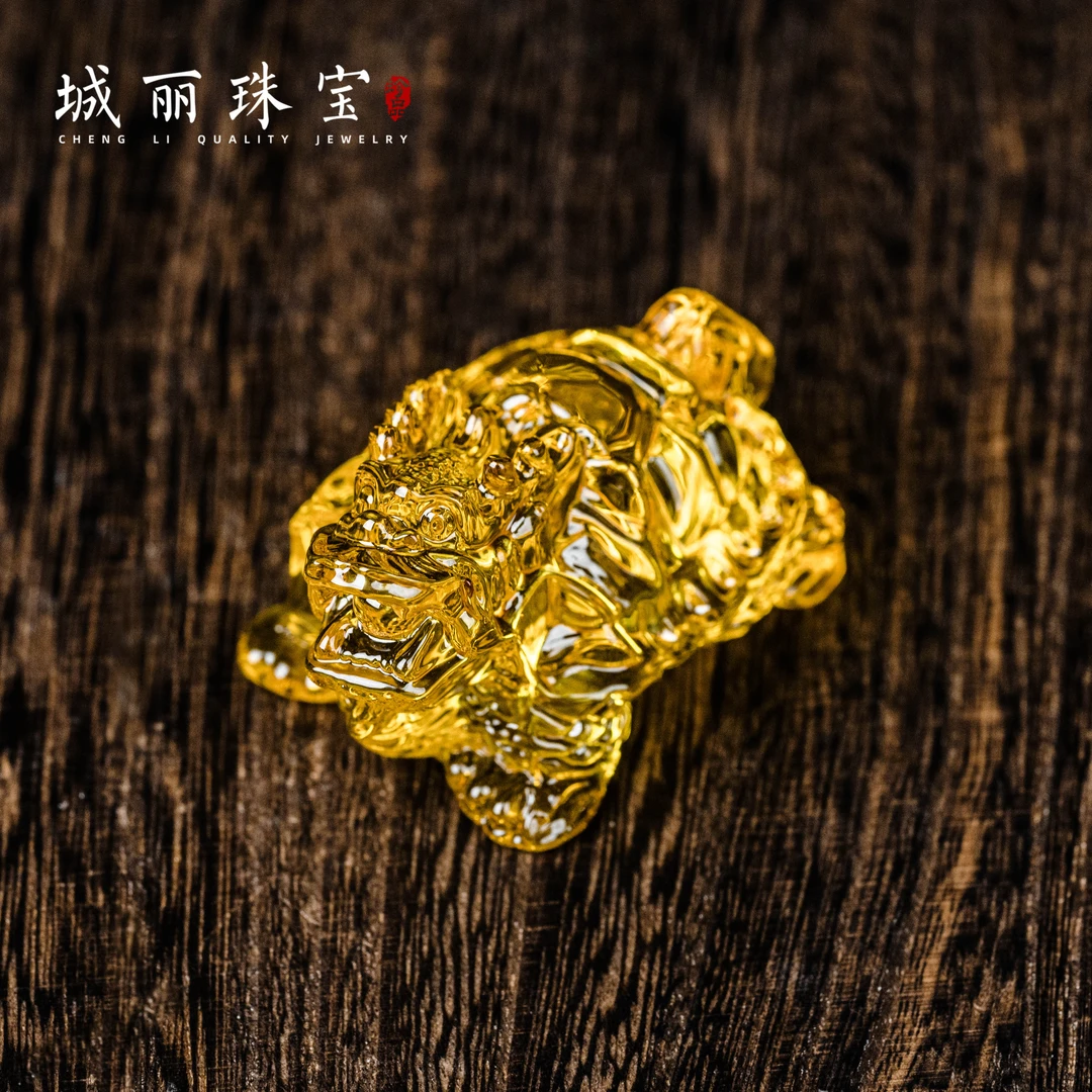 【城丽】琉璃龙龟摆件/个FL-2199