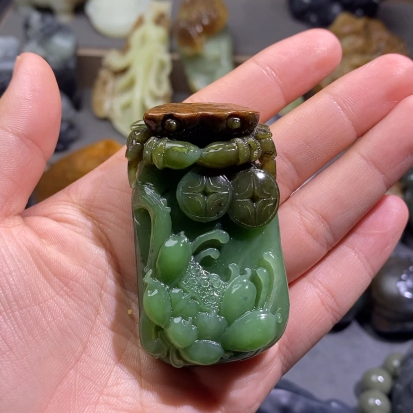 【闪购商品】和田玉把件未镶嵌用****3