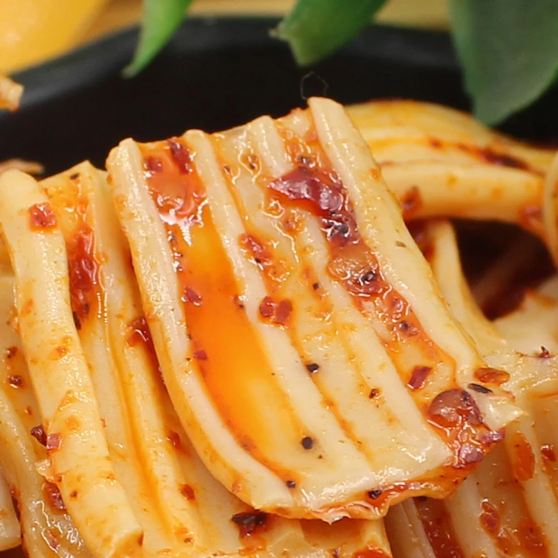 【发十袋】8090后儿时怀旧麻辣小零食春福盈裤带面风味凉皮