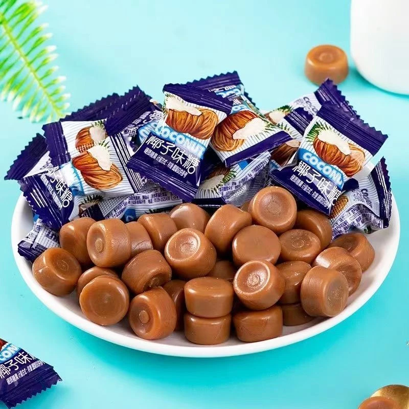 【发一斤】特浓椰子糖榴莲糖炭烤咖啡糖传统椰子糖硬糖