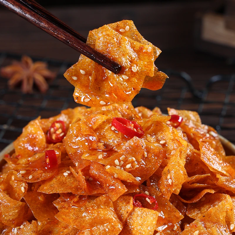 【发二十包】【手撕豆皮】湖南匠心豆皮辣条豆制品网红零食