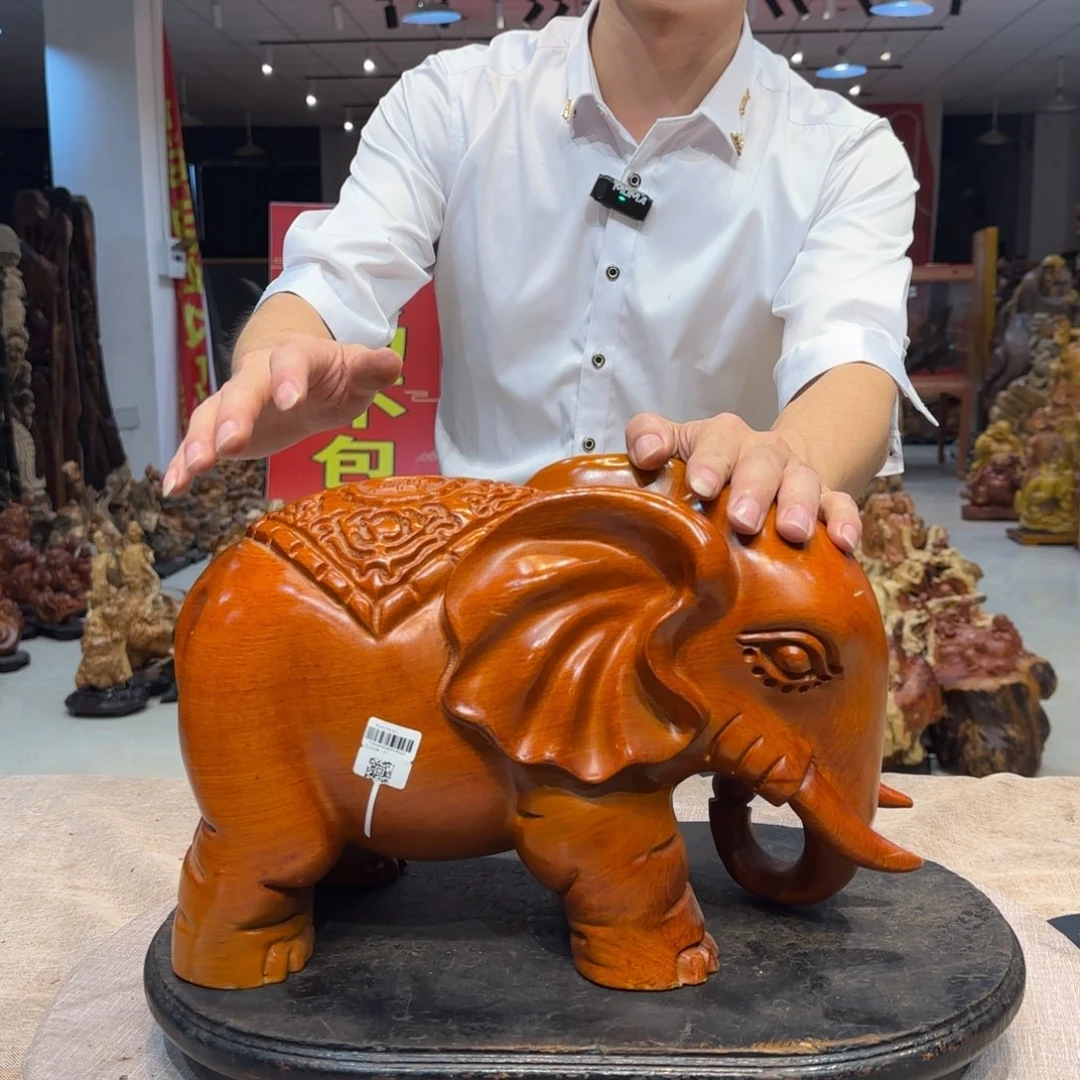 非洲紫檀（红花梨）工艺品摆件不包邮