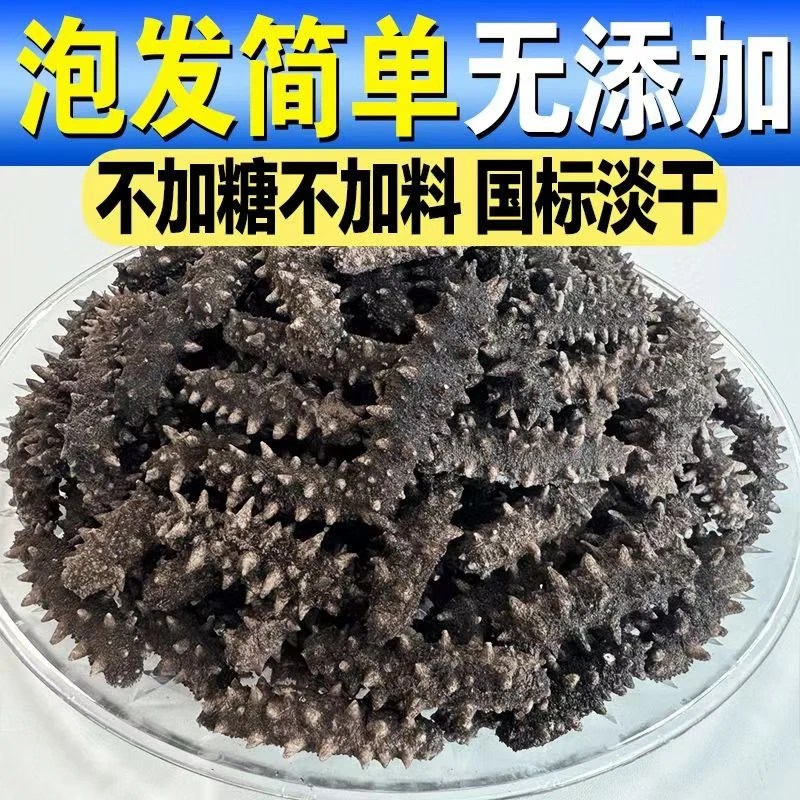【国标特级】0添加20小时冷水速发淡干海参42只两盒