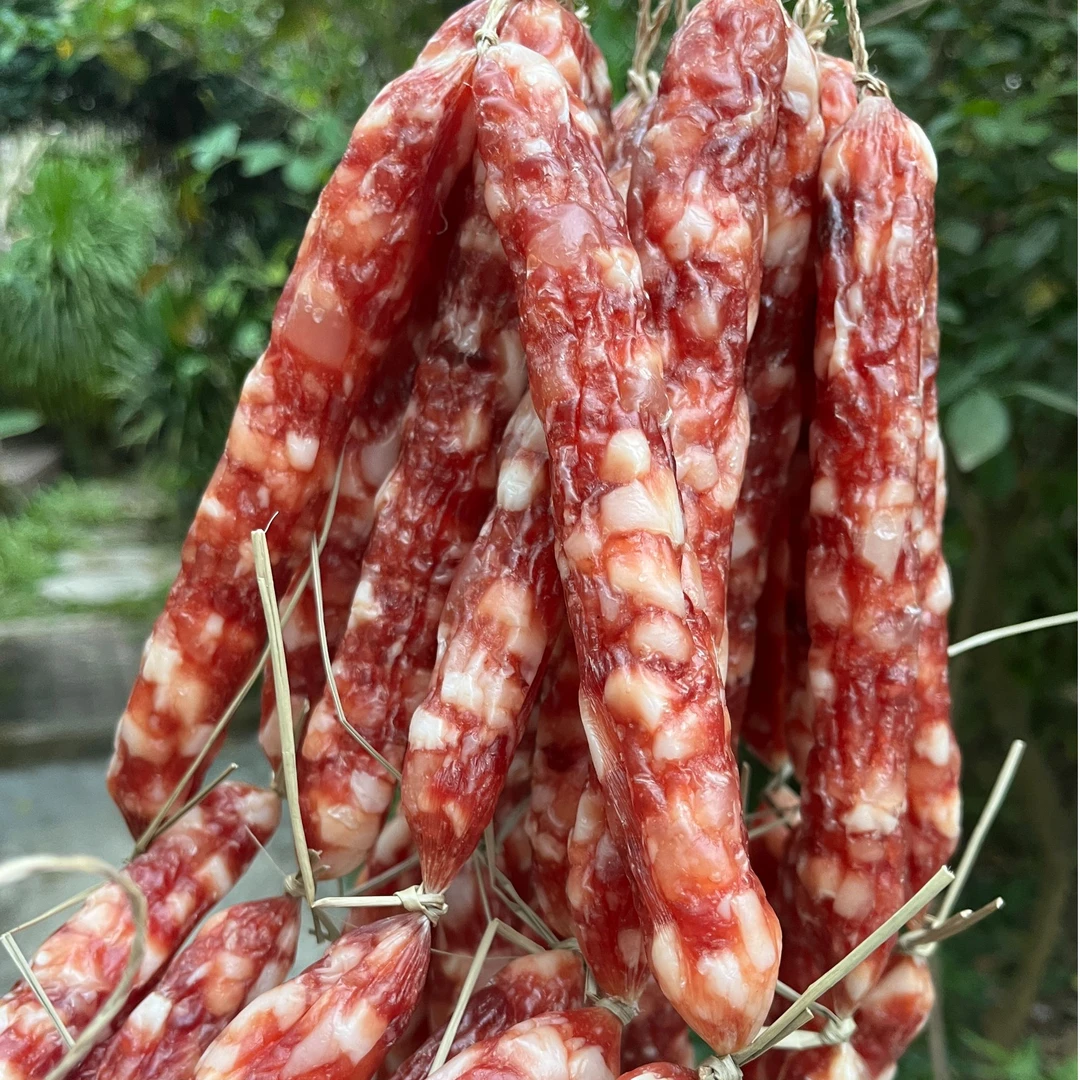 电白广式腊肠 高档土猪肉传统工艺灌装腊肠