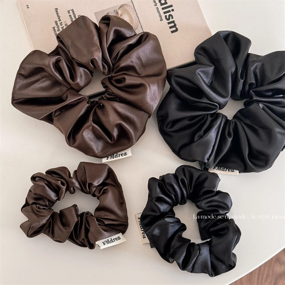 复古高级感柔软褶皱大肠圈发圈气质少女头绳马尾丸子头发饰新款