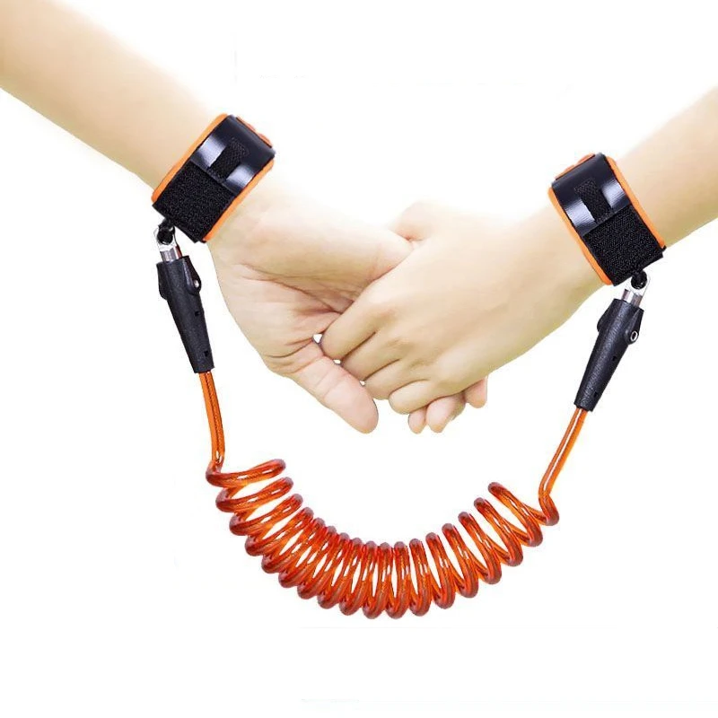 成人防走失牵引绳防丢绳痴呆老人加大手环安全手牵绳防走丢链旋转