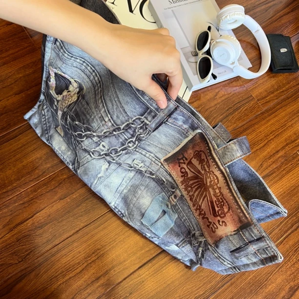 【牛仔大托特】设计款