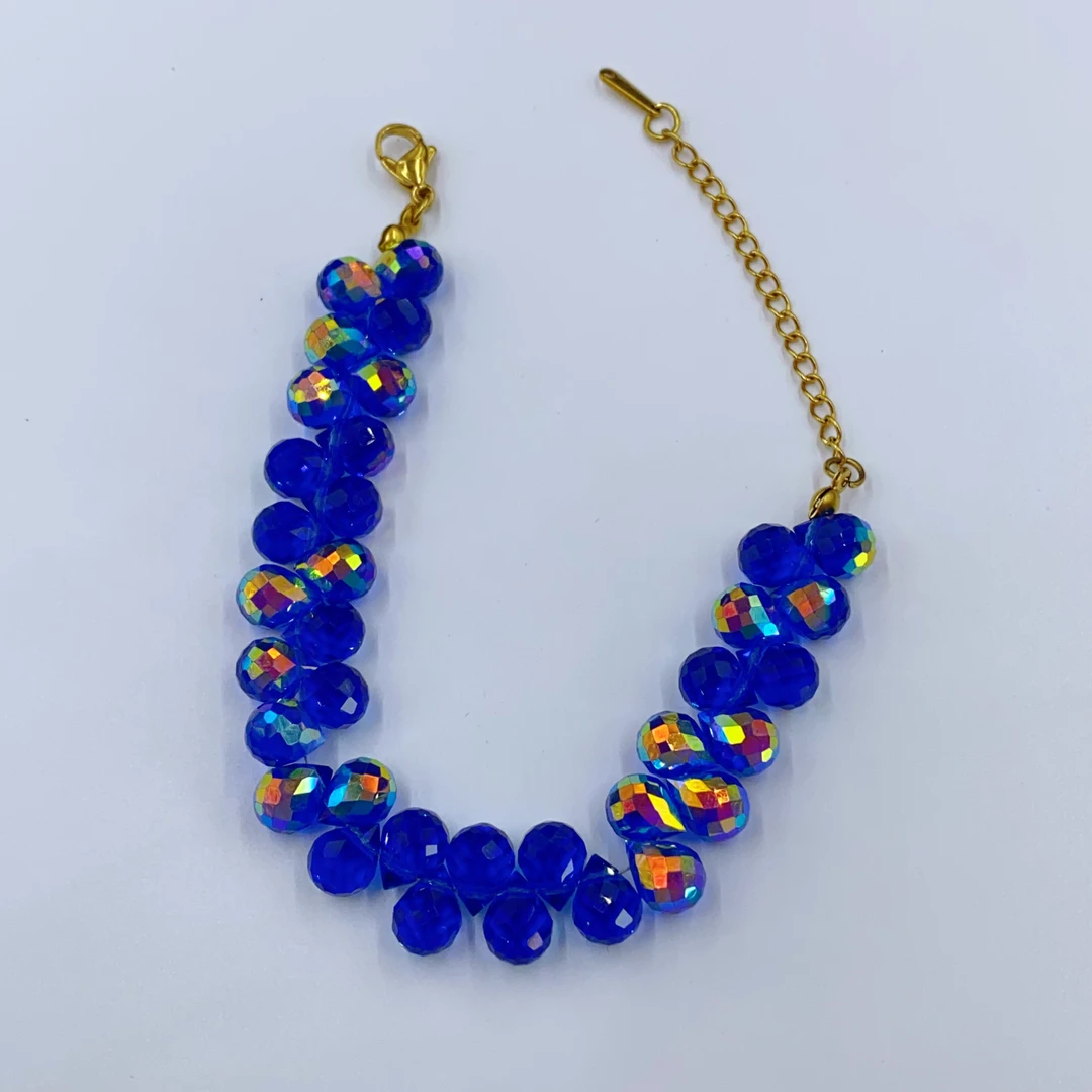 项链  492 精美紫色双股项链多样性发货