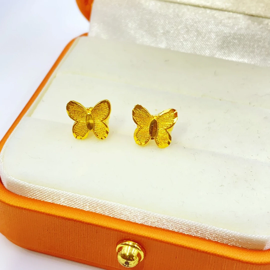 耳饰 266 精美时尚蝴蝶耳钉多样性发货
