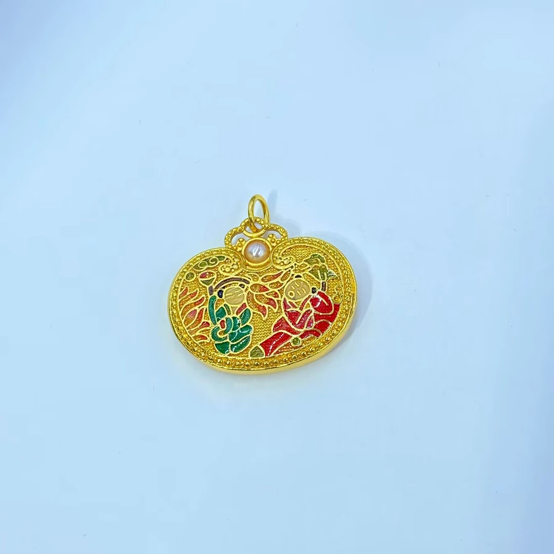 吊坠 1684 精美黄色吊坠多样性发货