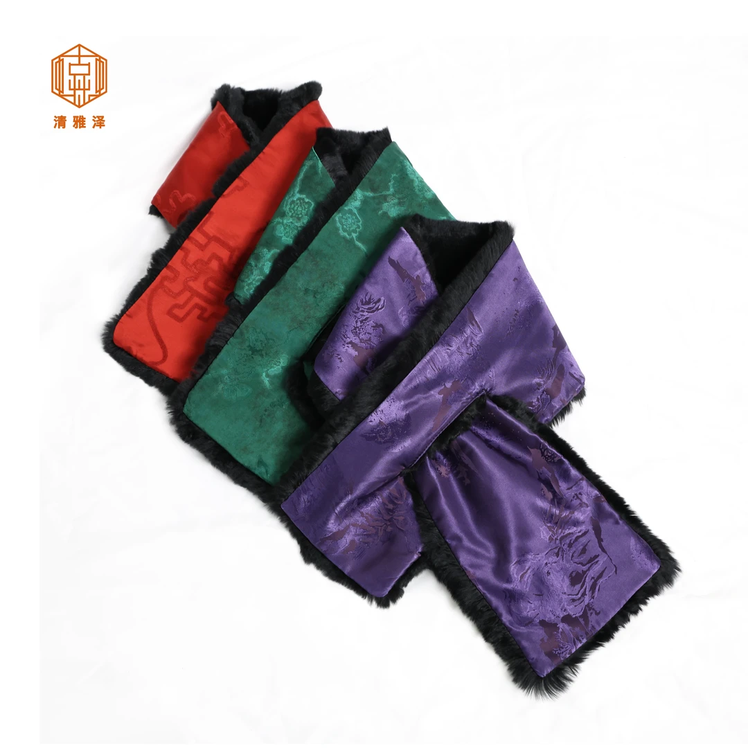 双面獭兔！国风毛领围脖！GZ5045