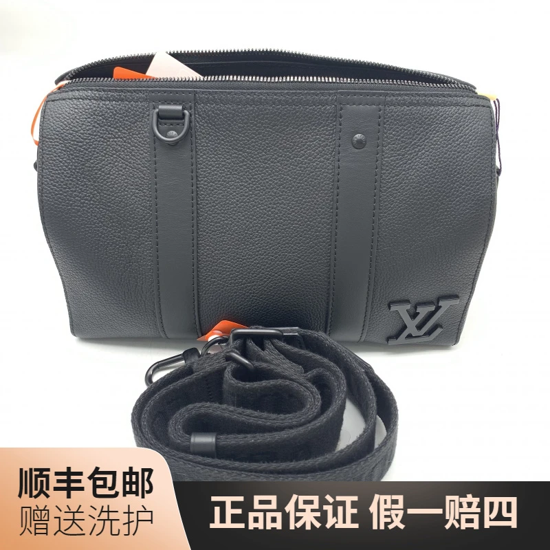 99新 LouisVuitton/路易威登 LV黑色KP27斜挎包/10018410
