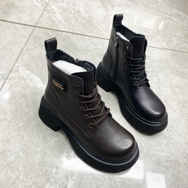 (断码特价)加绒马丁靴8927