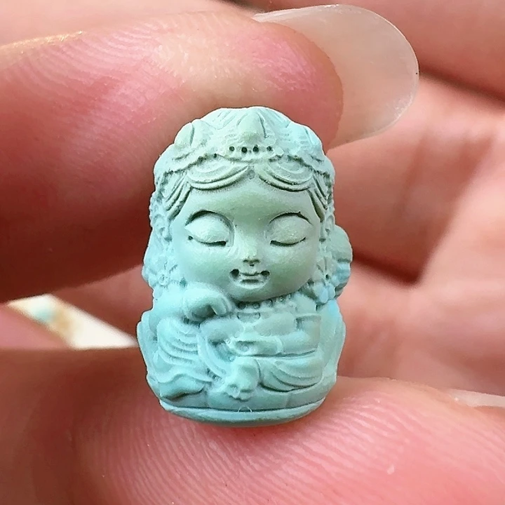 绿松石珠宝奇石未镶嵌