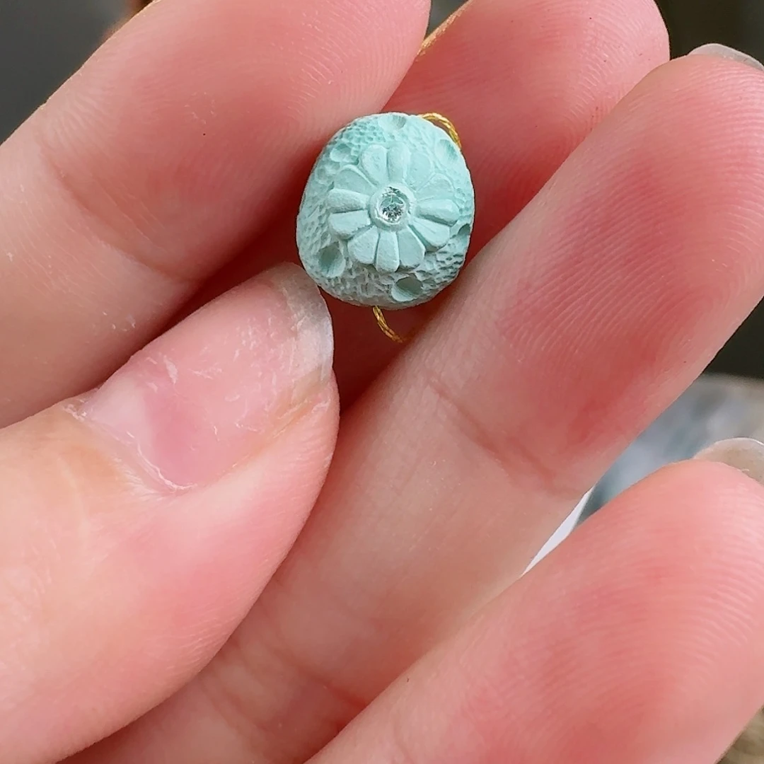 绿松石珠宝奇石未镶嵌