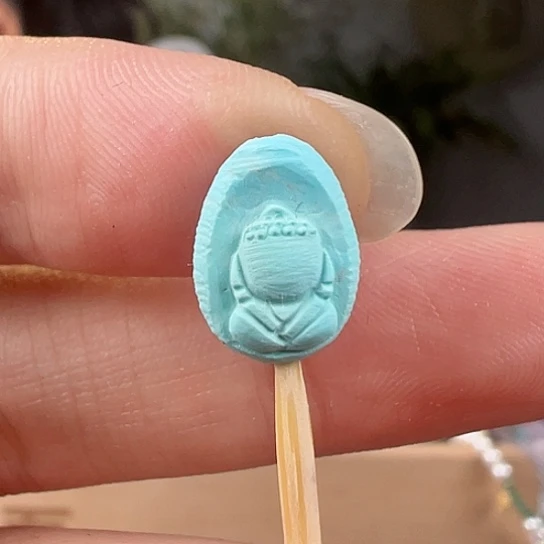 绿松石珠宝奇石未镶嵌