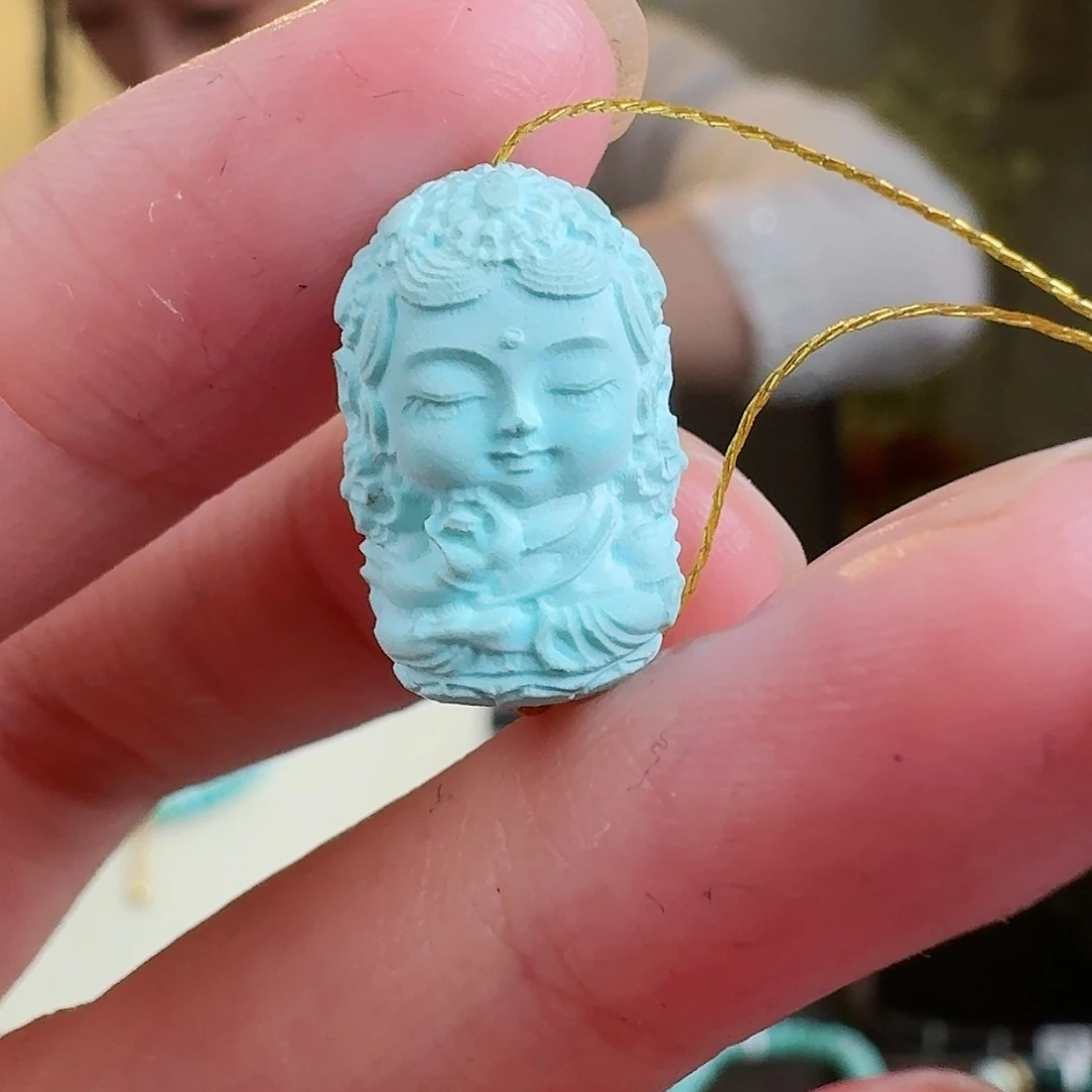 绿松石珠宝奇石未镶嵌