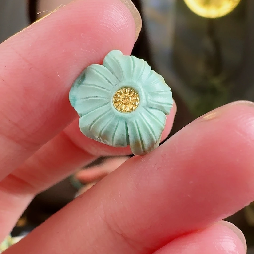 绿松石珠宝奇石未镶嵌