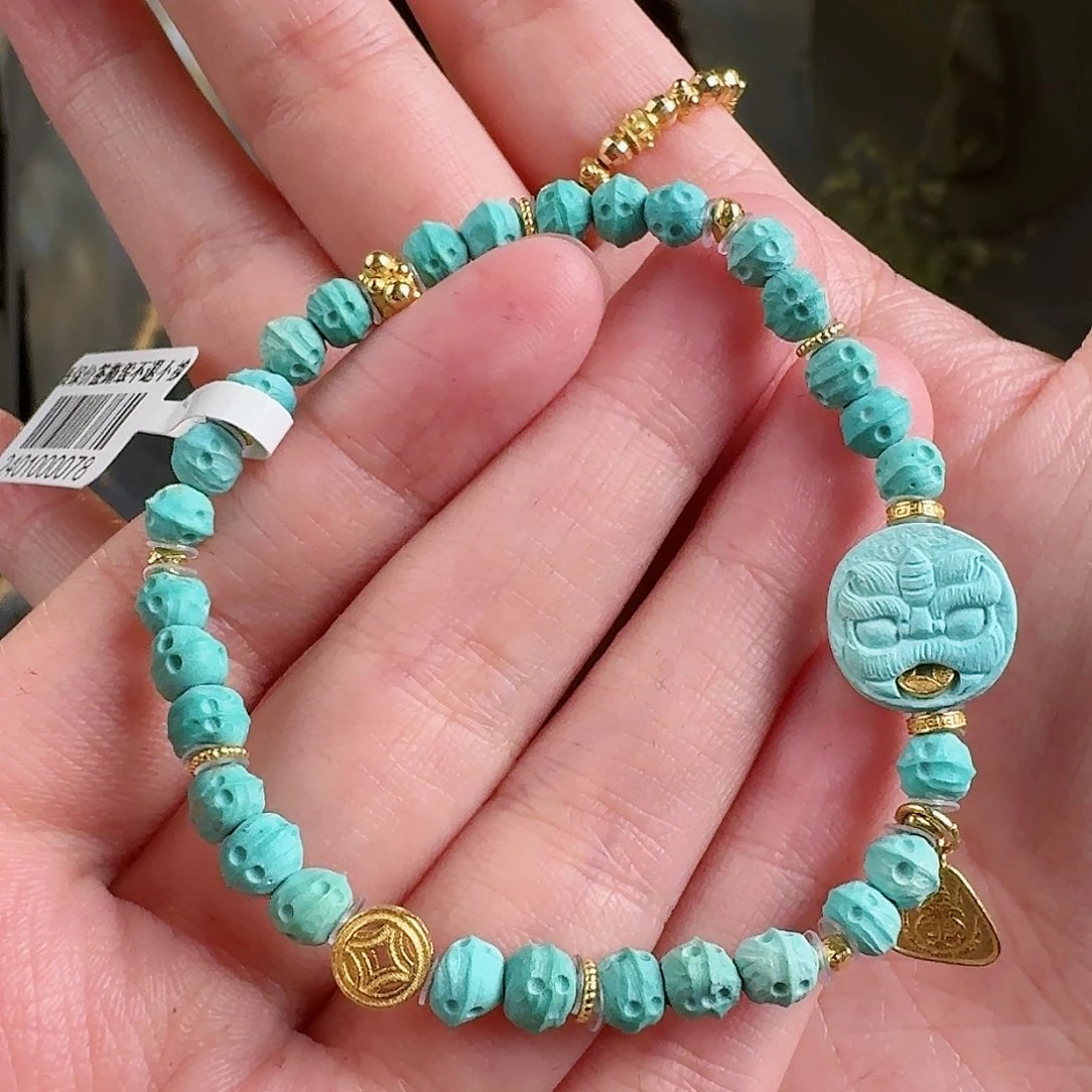 绿松石珠宝奇石未镶嵌