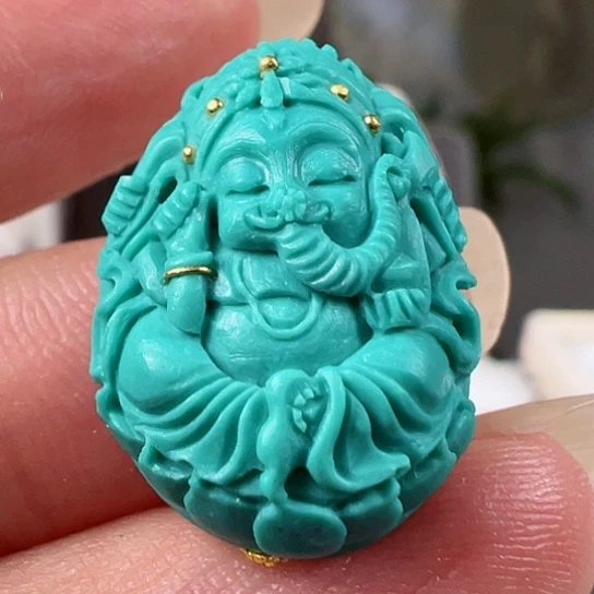 绿松石珠宝奇石未镶嵌