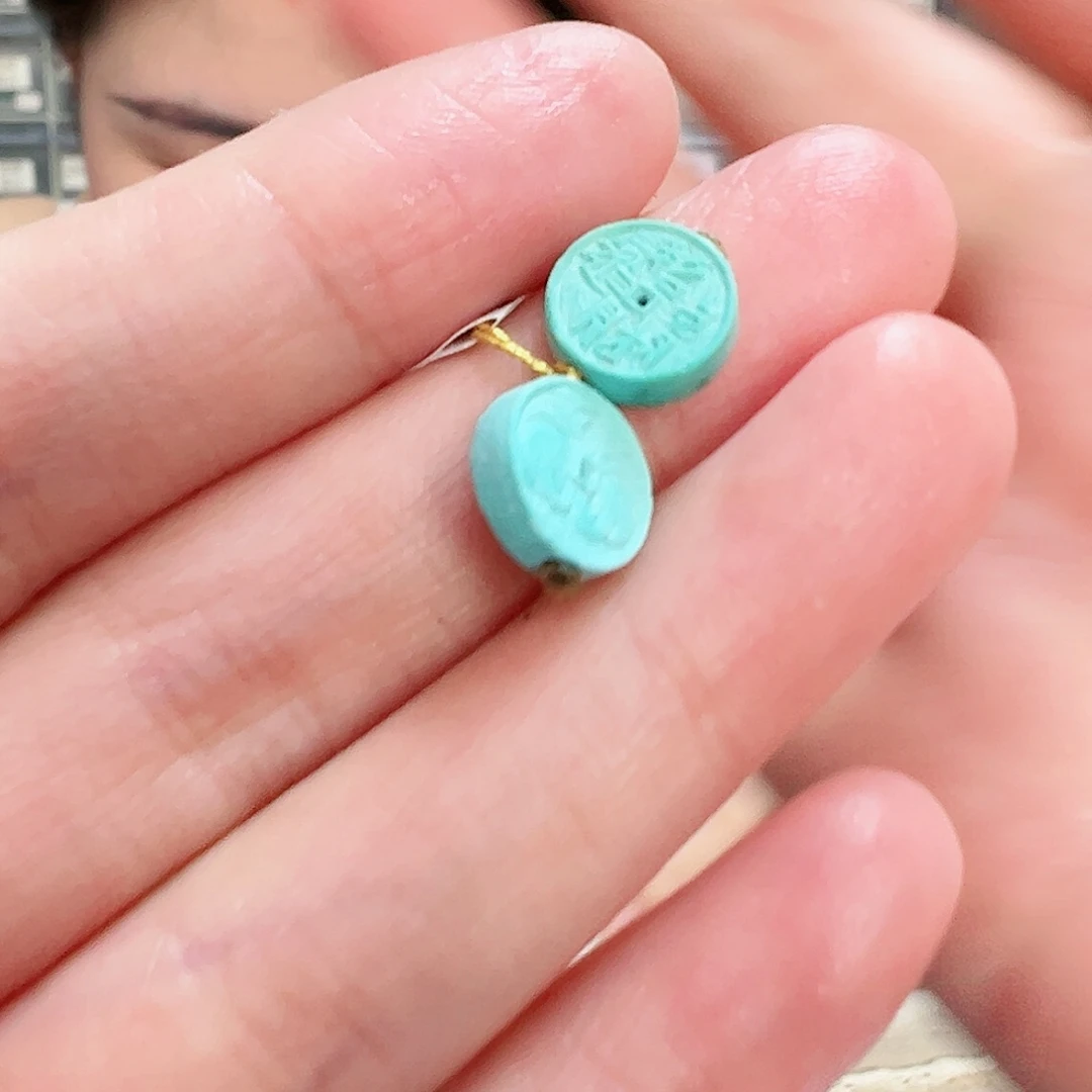 绿松石珠宝奇石未镶嵌