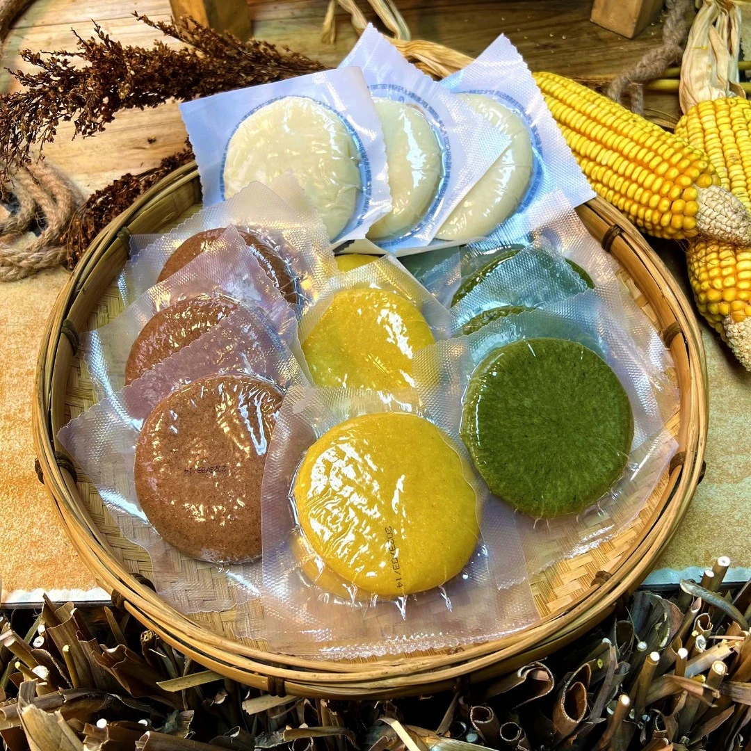 神土地独立包装高粱玉米蒿草原味手工糍粑特产营养美味精选传统