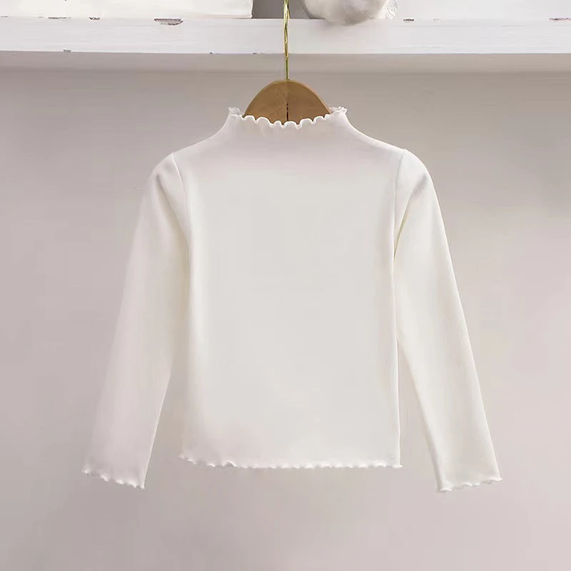 西子问女童汉服【中高领打底衫】秋季百搭