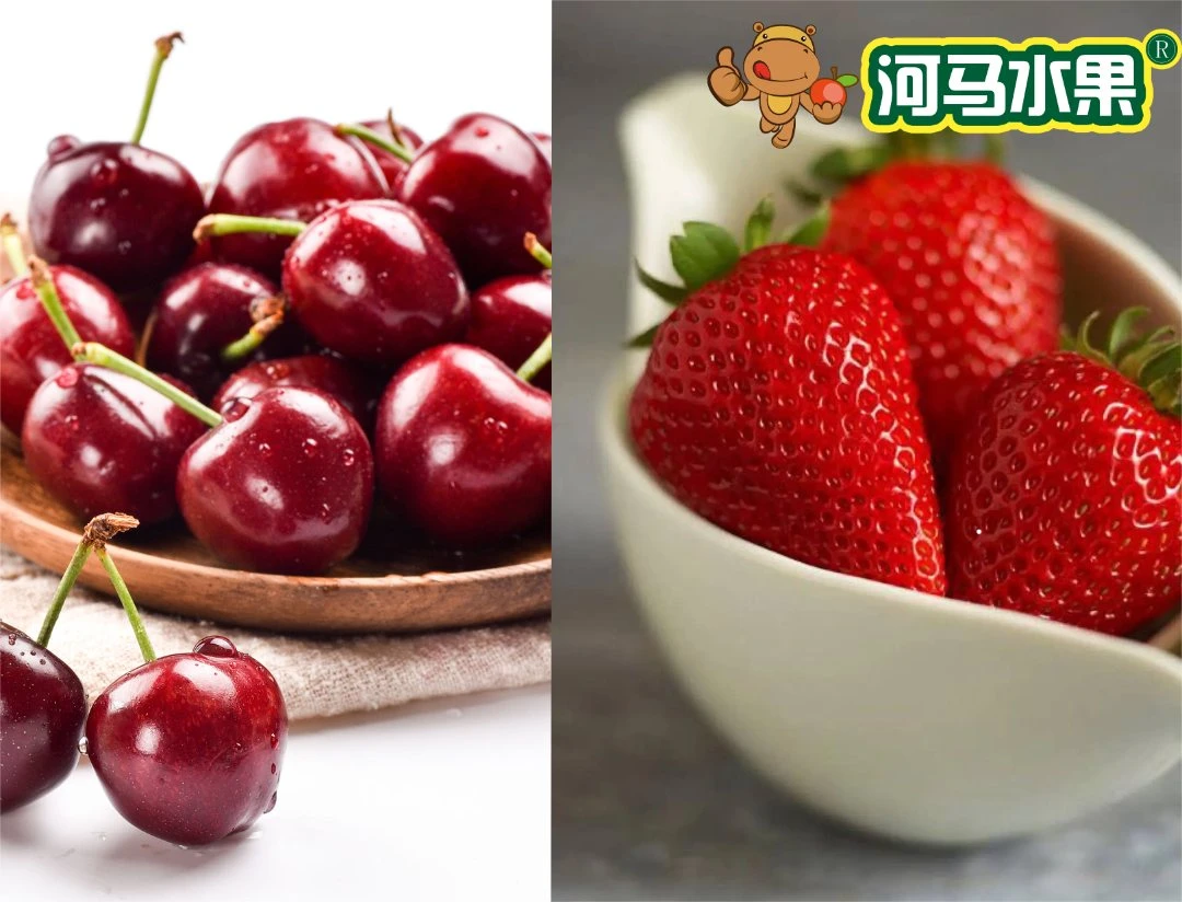 【莓厘组合】单J车厘子（250g）+草莓（250g）/份