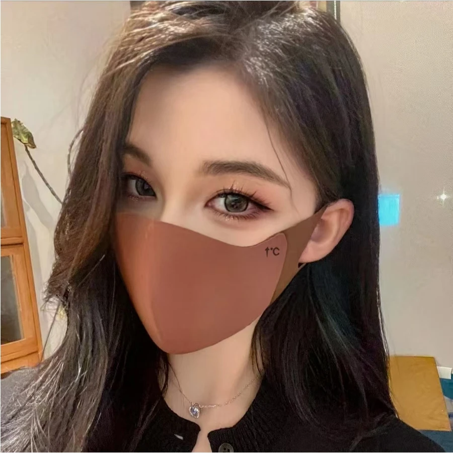 美拉德秋冬保暖口罩骑行防风御寒无痕显瘦修饰小脸型可水洗护眼角