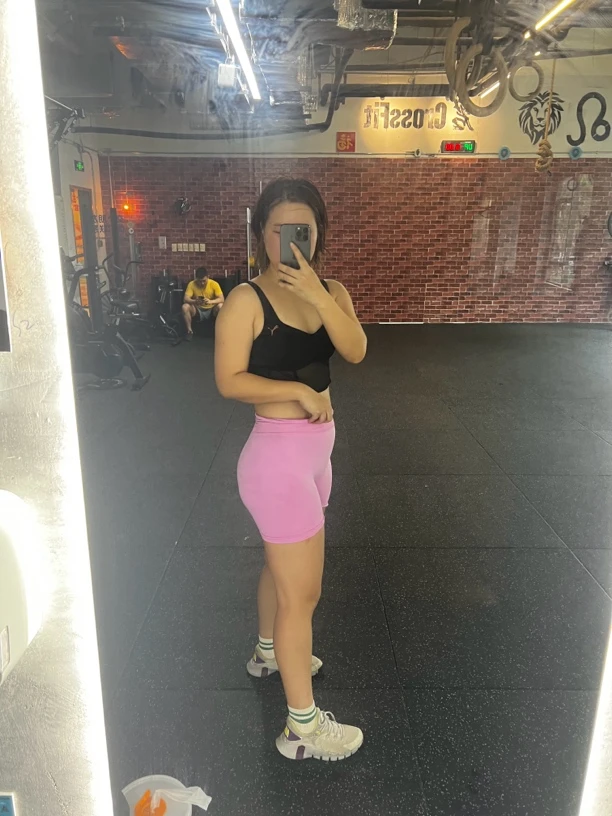 健身短裤蜜桃臀必备非常好穿显身材