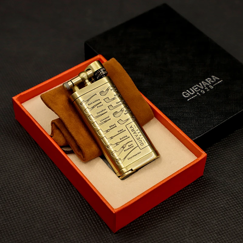 GUEVARA-烟斗打火机 复古软火  纯铜材质 高档送礼 复古时尚 潮流