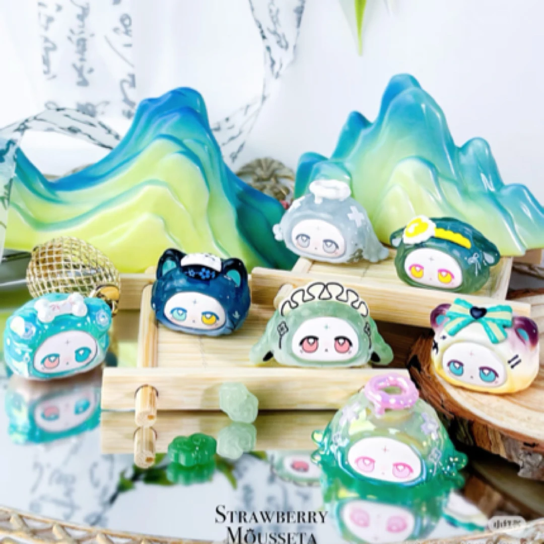 【拆盒】草莓慕斯塔- BUNNY春熙云锦系列白日梦新年限定盲盒