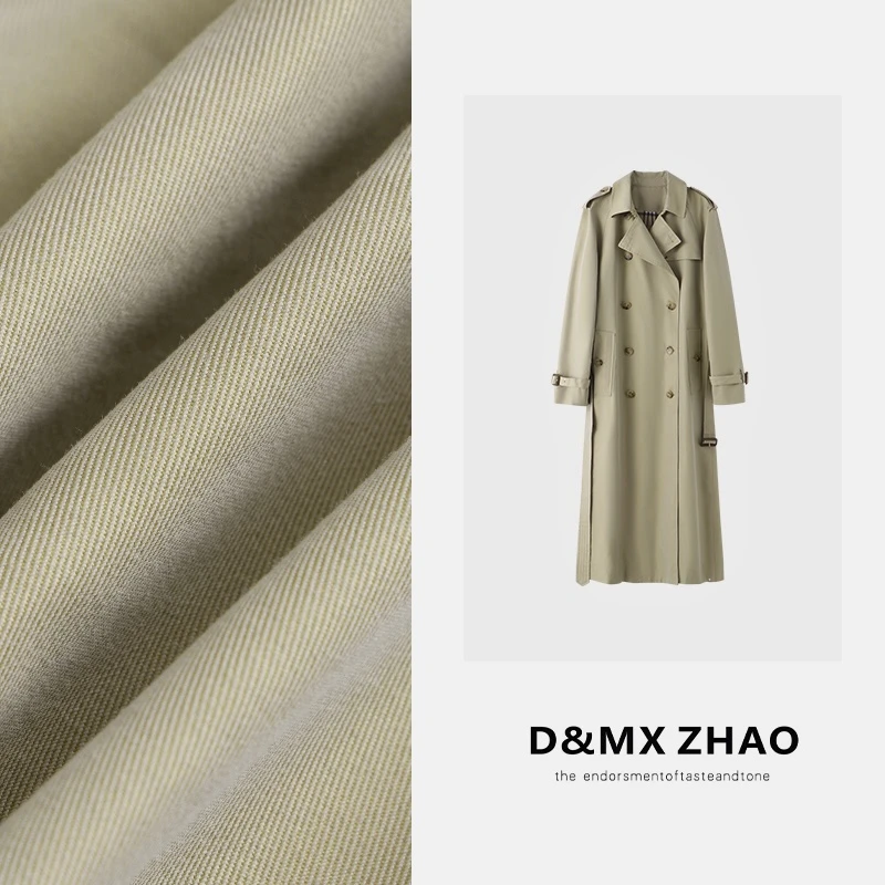 D&MX studio丨【滑铁卢】定制珠光面英伦风衣9663高个子