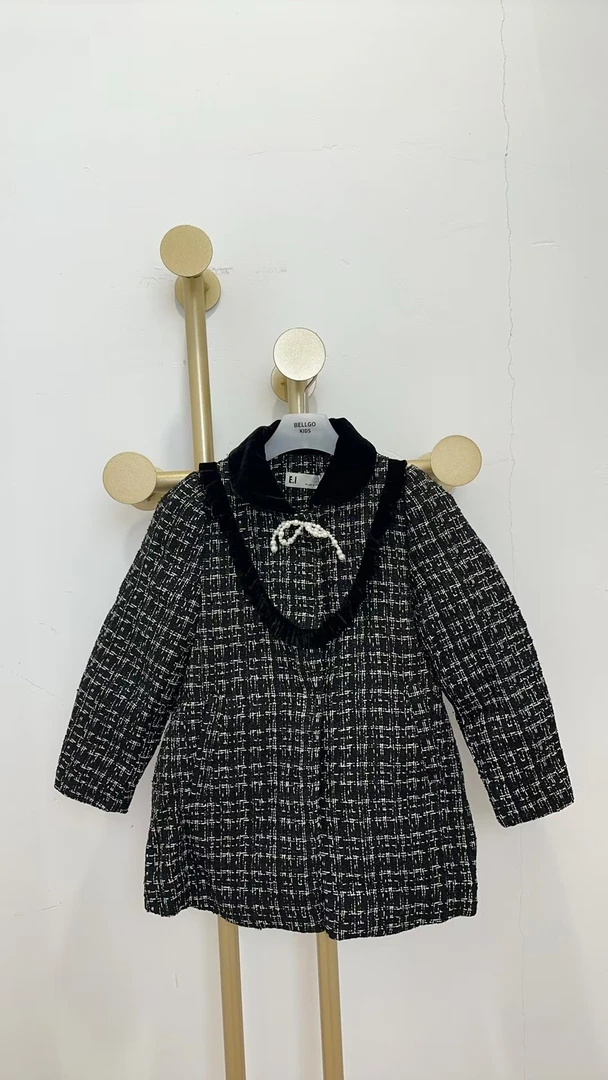 3521/L1-4/E/女童常规中长款外套/3483微瑕