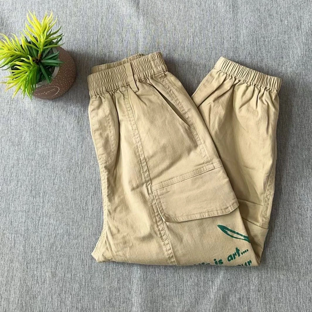 2883/J4-4/UL儿童休闲工装长裤/微瑕