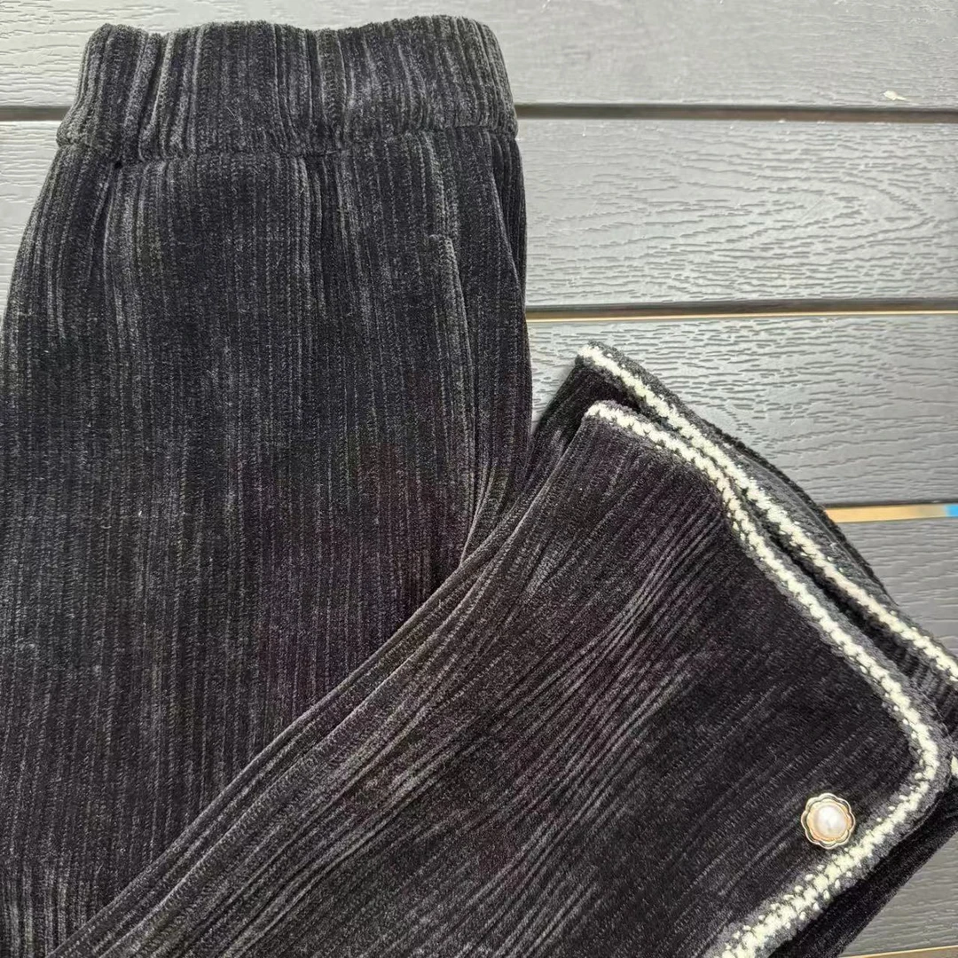 3333/外E4-3/UL女童秋冬灯芯绒长裤/微瑕