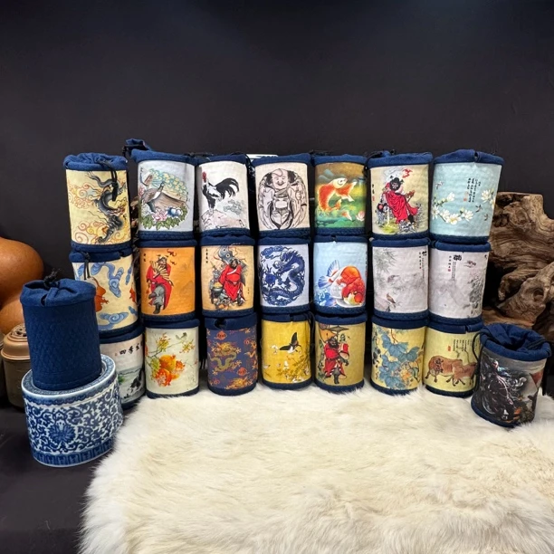 抽绳款蝈蝈布套60×100蝈蝈手工制作不备注随机发