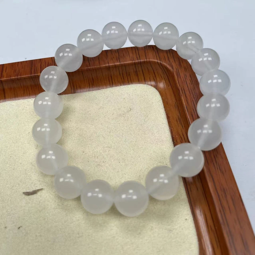 A629白冰10mm手串时尚百搭男女款多样发货其一