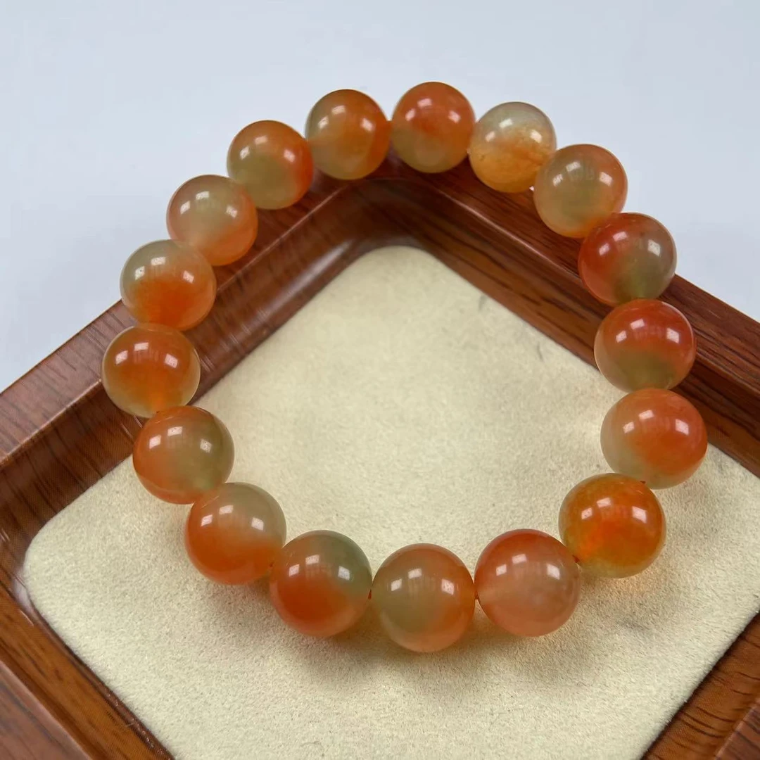 A451黄加绿12mm手串时尚百搭男女款多样发货其一