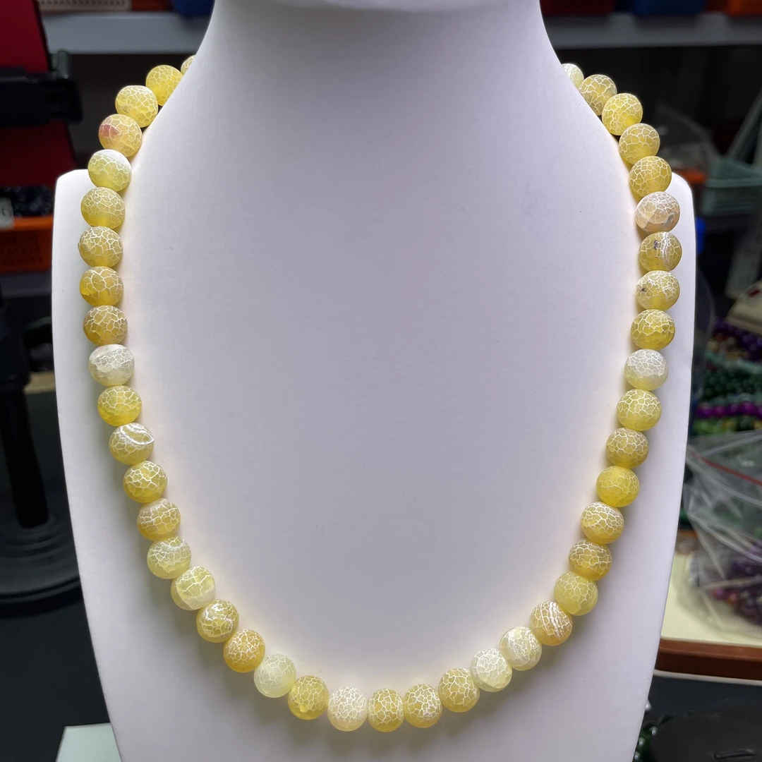 A158西马雪灵10mm项链时尚百搭男女款多样发货其一