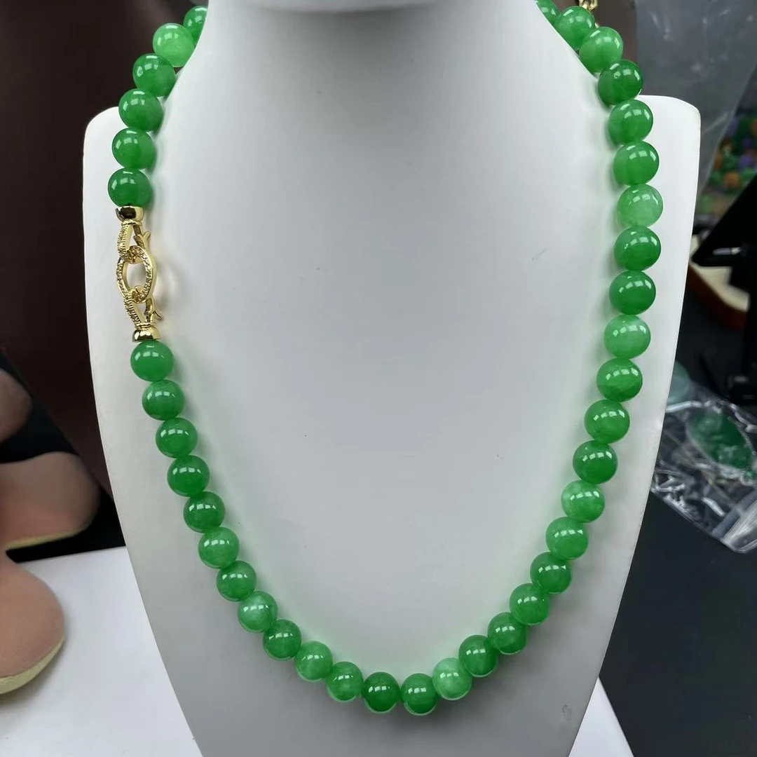 A544绿10mm项链时尚百搭女款多样发货其一