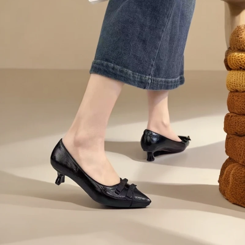 790-A1-软底单鞋休闲女士工作鞋厚底鞋